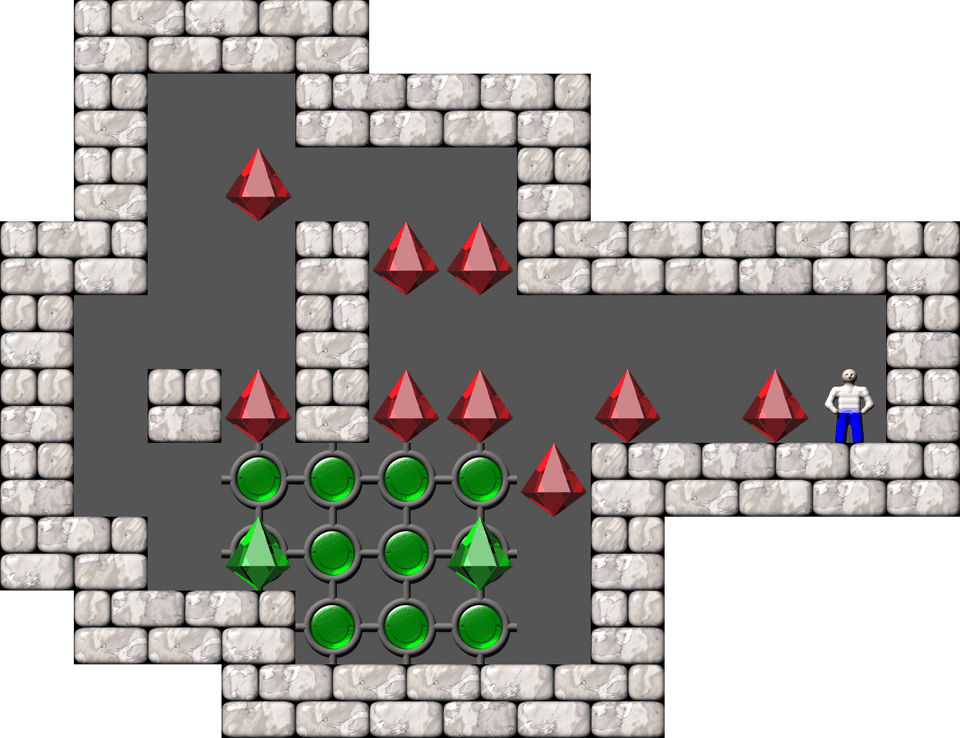 Sokoban Chuchubi 12 level 45